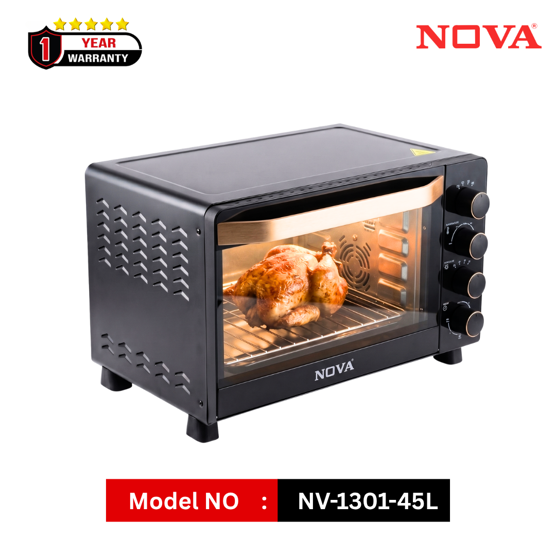 NOVA 45L Digital Electric Oven with Air Fry & Rotisserie